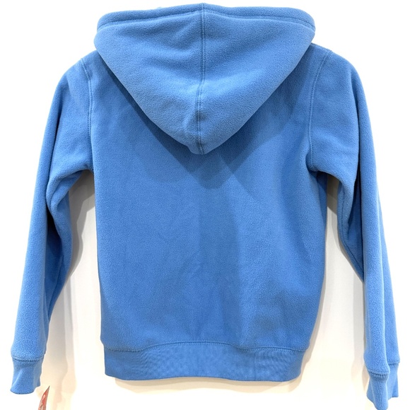 UNC Colosseum Carolina Tar Heels Blue Zipper Hoodie Jacket Girls Large 10/12 NWT - Picture 2 of 6